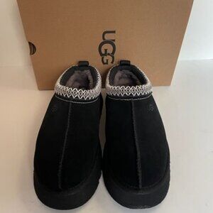 UGG Women's Tazz II Black Suede Slippers
